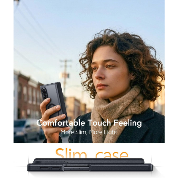 FNTCASE Galaxy Z Fold 8 K�l�f-Black