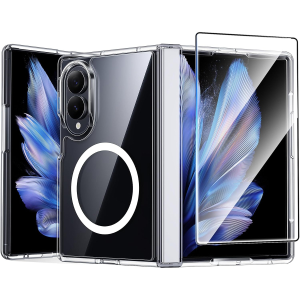 FNTCASE Galaxy Z Fold 8 K�l�f-Clear