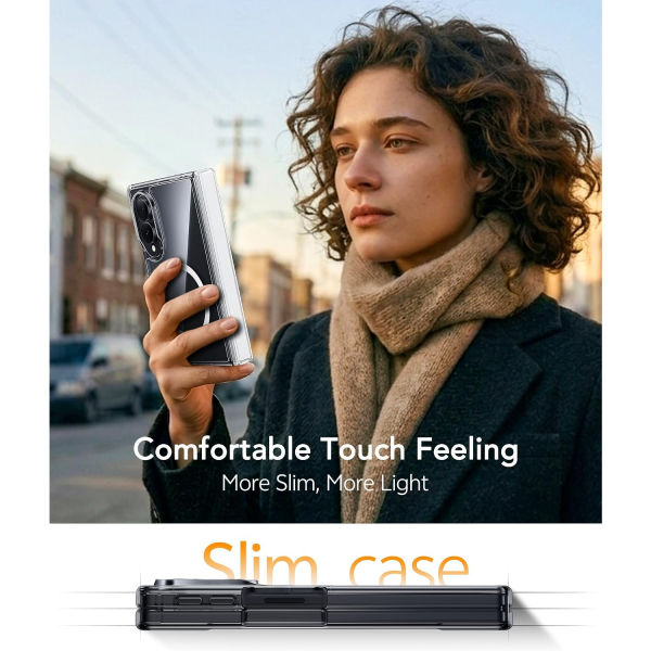 FNTCASE Galaxy Z Fold 8 K�l�f-Clear
