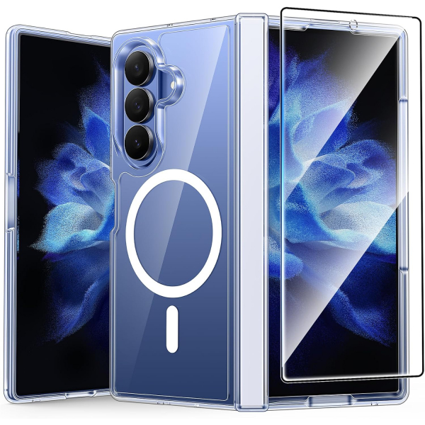 FNTCASE Galaxy Z Fold 8 Ultra K�l�f-Clear