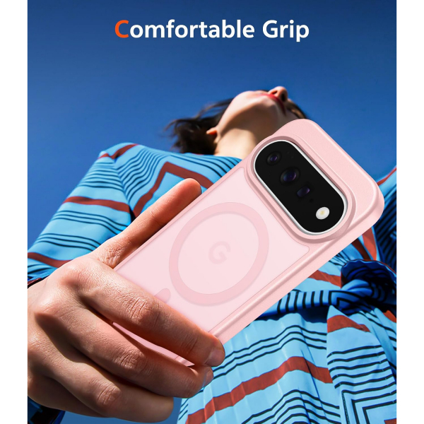 FNTCASE Google Pixel 11/11 Pro Manyetik �effaf K�l�f-Pink