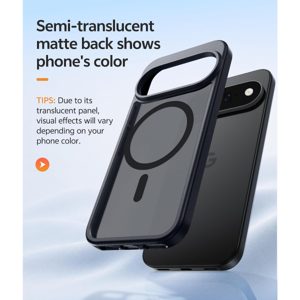 FNTCASE Google Pixel 11 / 11 Pro Uyumlu Manyetik K�l�f-Black