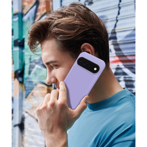 FNTCASE Google Pixel 11 / Pixel 11 Pro Kaymaz TPU K�l�f-Light Purple