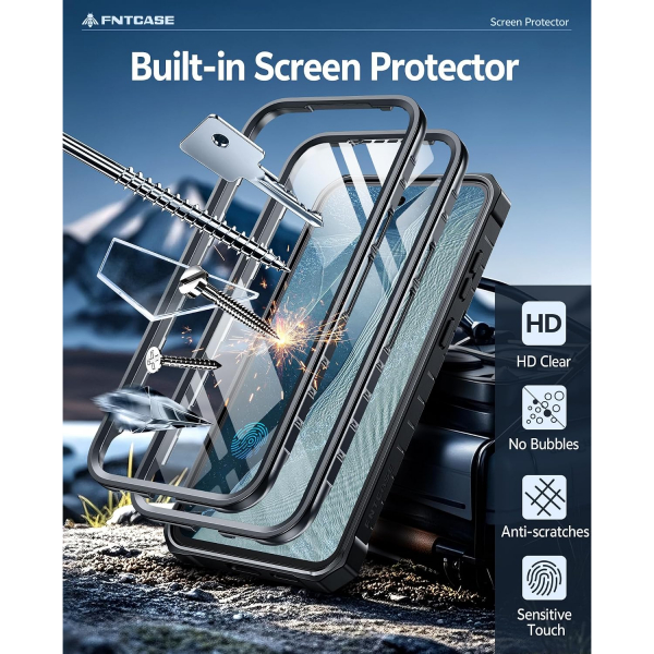FNTCASE Google Pixel 11 Pro XL Klipsli Standl� K�l�f