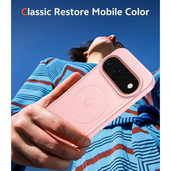 FNTCASE Google Pixel 11 Pro XL �effaf K�l�f-Pink