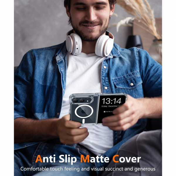 FNTCASE iPhone Duo MagSafe Ekran Koruyuculu K�l�f-Clear