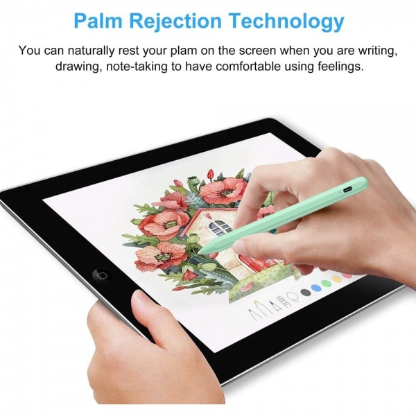 FOJOJO iPad Uyumlu Stylus Pen-Green