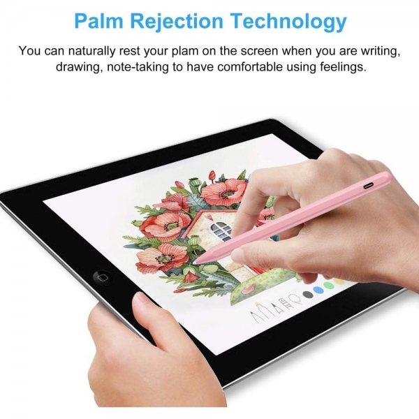 FOJOJO iPad Uyumlu Stylus Pen-Pink