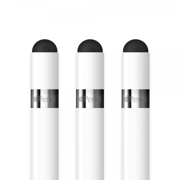 FRTMA Apple Kalem İçin Yedek Stylus Kapak (3 Adet)-White