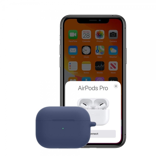 FRTMA AirPods Pro Koruyucu Klf (2019)-Midnight Blue