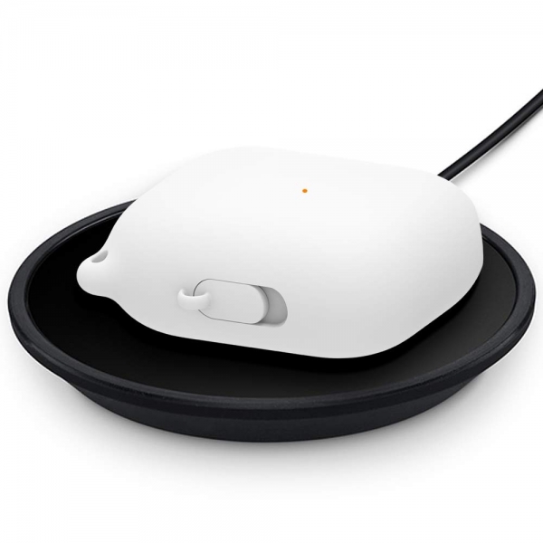 FRTMA AirPods Pro Suya Dayan�kl� Silikon K�l�f (2019)-White