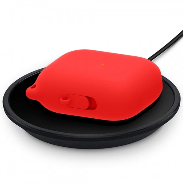 FRTMA AirPods Pro Suya Dayan�kl� Silikon K�l�f (2019)-Red