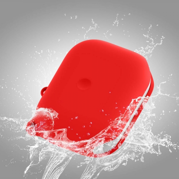 FRTMA AirPods Pro Suya Dayan�kl� Silikon K�l�f (2019)-Red