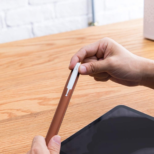 FRTMA Apple Pencil 2 Deri K�l�f-Brown
