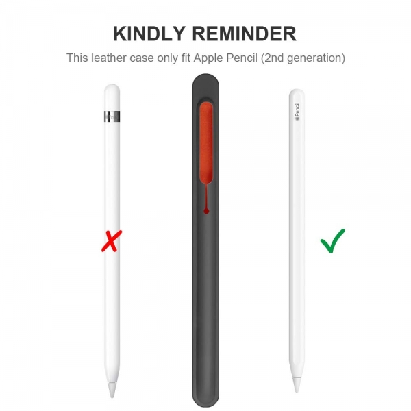 FRTMA Apple Pencil 2 Deri K�l�f-Gray