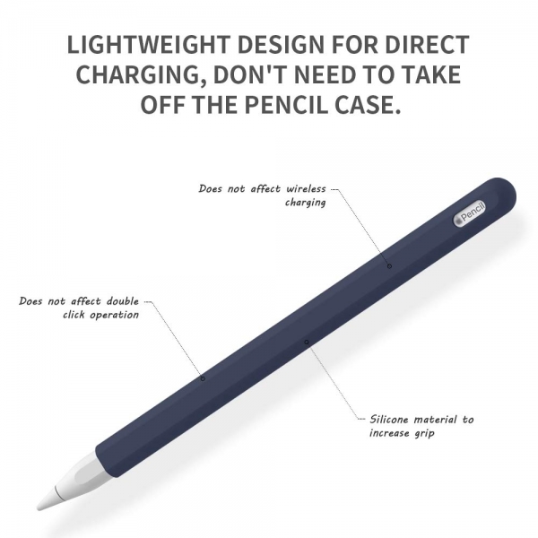 FRTMA Apple Pencil 2 Silikon Klf-Midnight Blue