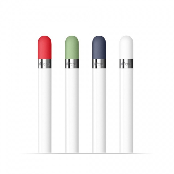 FRTMA Apple Pencil Kapak (4 Adet)-Red,Mint,Midnight Blue,White