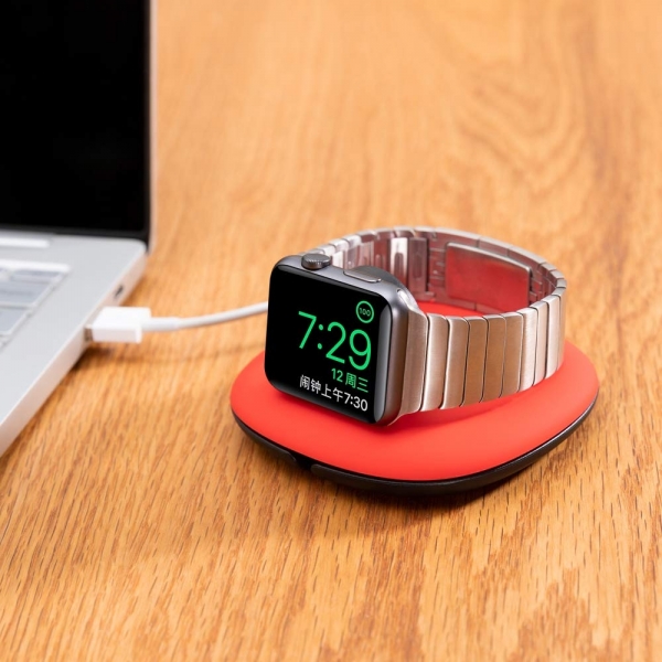 FRTMA Apple Watch Kablo Dzenleyici ve arj Stand-Red