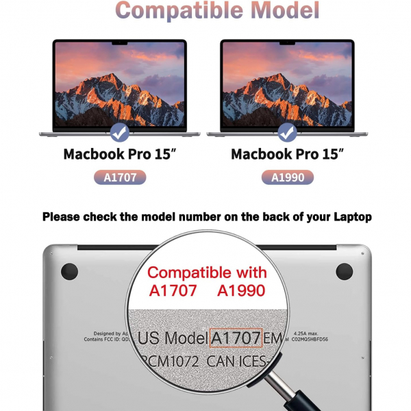F FORITO MacBook Pro Mat Ekran Koruyucu(15 in)