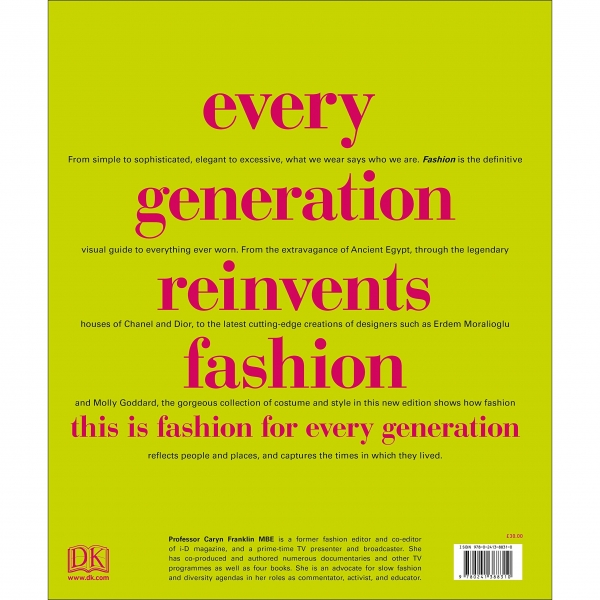 Fashion, New Edition: The Definitive Visual Guide - DK/Smithsonian Institution