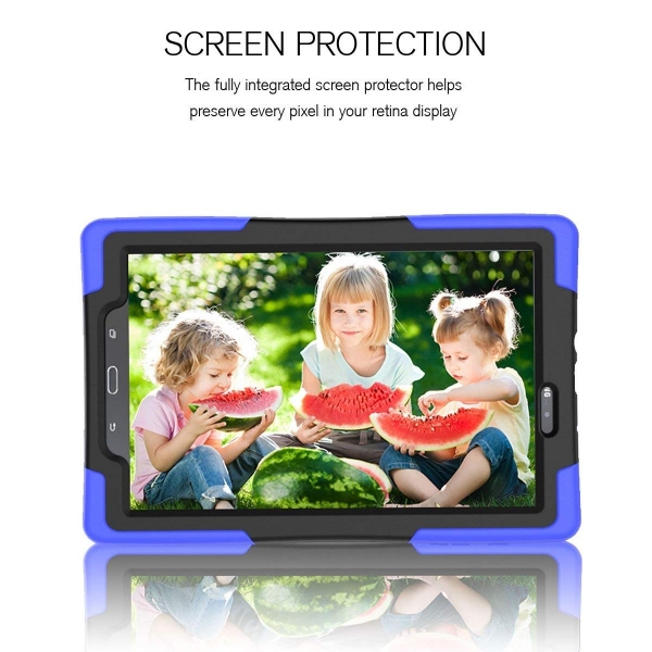 FastSun Samsung Galaxy Tab E Armor K�l�f (9.6 in�)-Blue