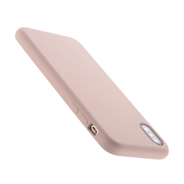 Felico Apple iPhone X Silikon Klf-Pink