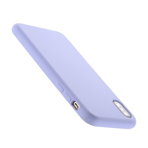 Felico Apple iPhone X Silikon Klf-Purple