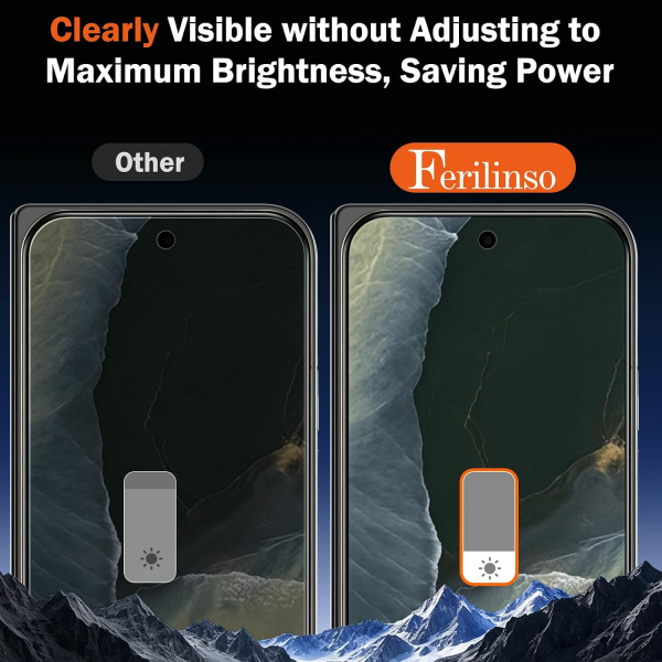 Ferilinso Pixel 11 Pro Fold Privacy Ekran Koruyucu