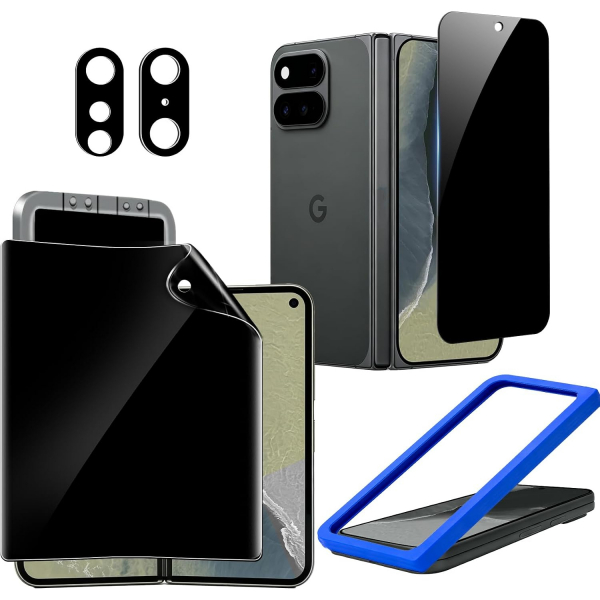 Ferilinso Pixel 11 Pro Fold Privacy Ekran Koruyucu Set
