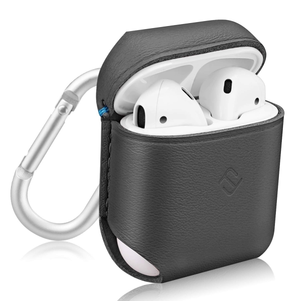 Fintie Apple AirPods Deri Klf-Grey