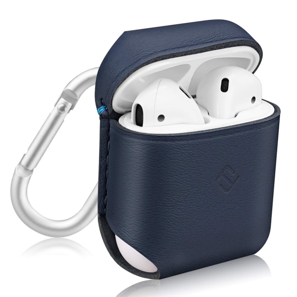 Fintie Apple AirPods Deri Klf-Navy