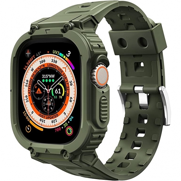 Fintie Apple Watch Ultra Kay (49 mm)-Olive