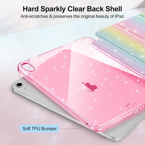 Fintie Apple iPad 10/11.Nesil Klf (10.9/11 in)-Rainbow