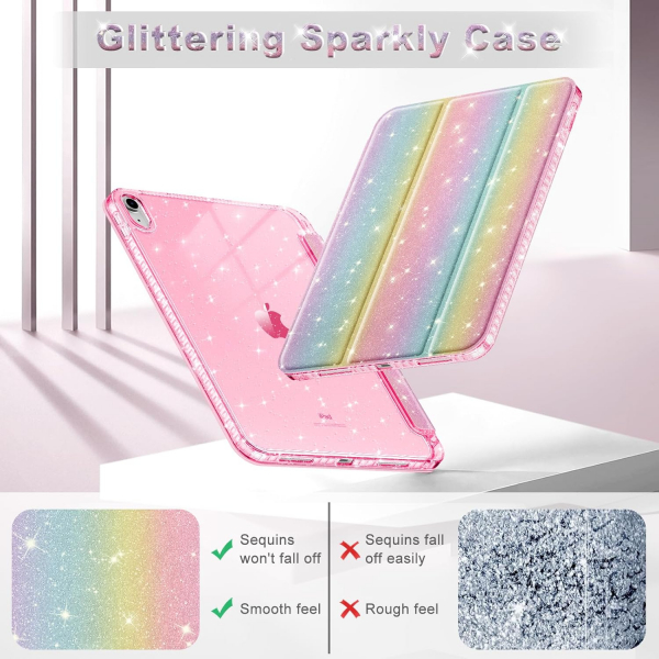 Fintie Apple iPad 10/11.Nesil Klf (10.9/11 in)-Rainbow