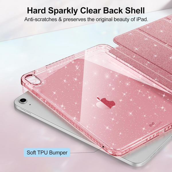 Fintie Apple iPad 10/11.Nesil Klf (10.9/11 in)-Rose Gold 