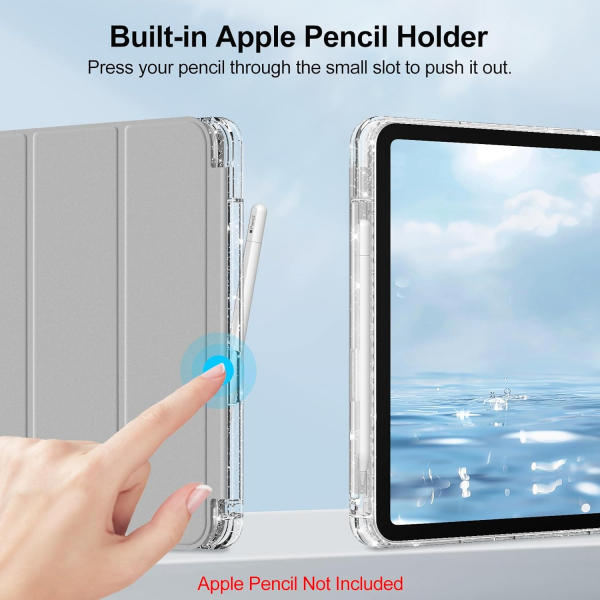 Fintie Apple iPad 10/11.Nesil Klf (10.9/11 in)-Silver 