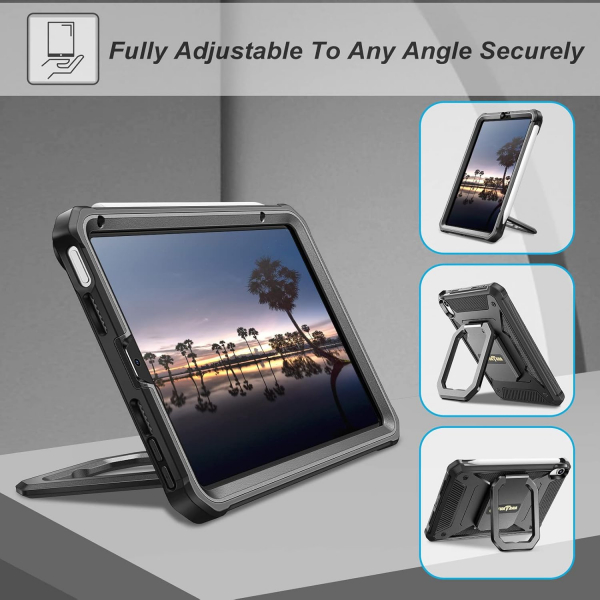 Fintie Apple iPad Mini 7 Tuatara Klf-Black 