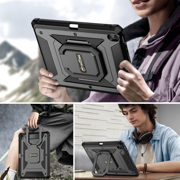 Fintie Apple iPad Air M2 Tuatara Klf (11 in)-Black 