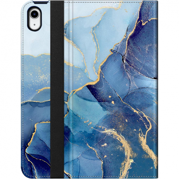 Fintie Apple iPad A16 Kalem Blmeli Klf (11 in)-Ocean Marble 