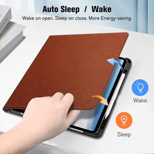 Fintie Apple iPad Pro M4 Manyetik Klf (13 in)-Brown