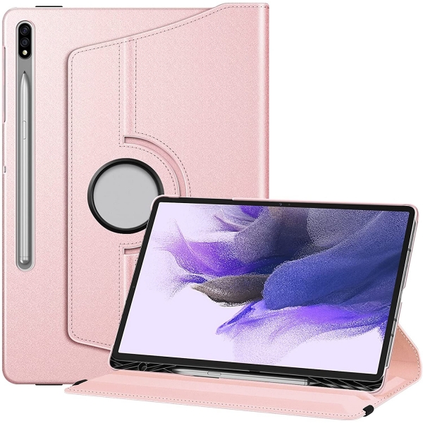 Fintie Samsung Galaxy Tab S8 Plus Standl Klf (12.4 in)-Rose Gold