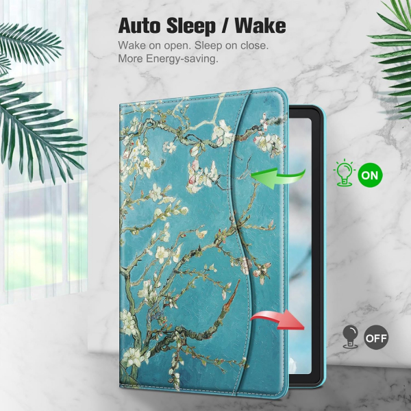 Fintie Folio Galaxy Tab S6 Lite Klf (10.4 in)-Blossom