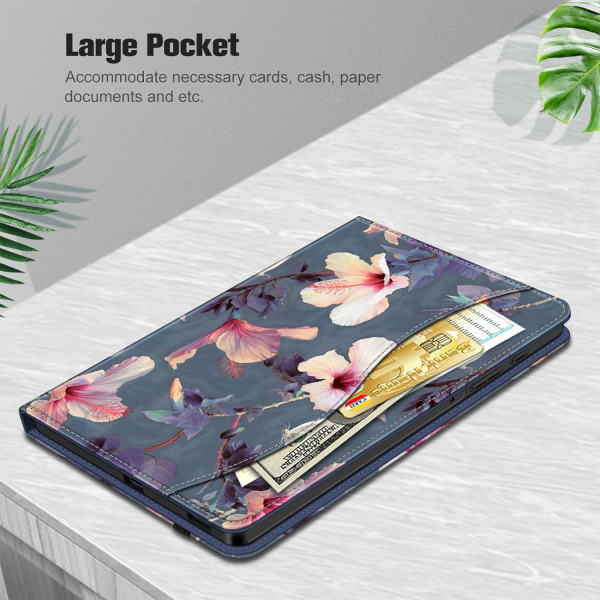 Fintie Folio Galaxy Tab S6 Lite Klf (10.4 in)-Blooming Hibiscus