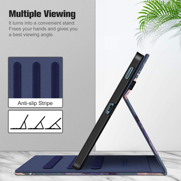 Fintie Folio Galaxy Tab S6 Lite Klf (10.4 in)-Blooming Hibiscus