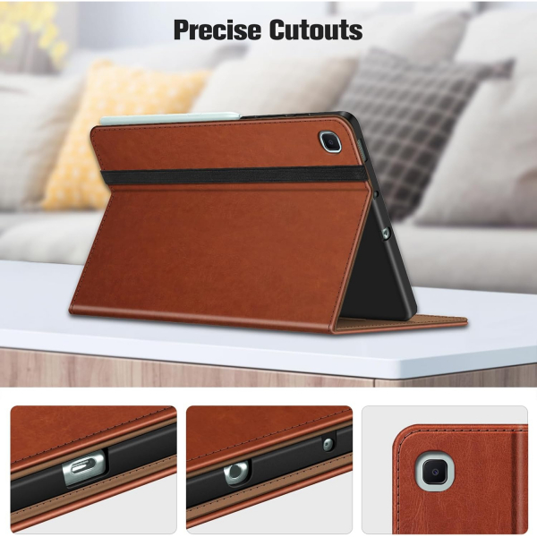Fintie Folio Galaxy Tab S6 Lite Klf (10.4 in)-Brown