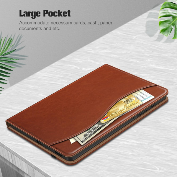 Fintie Folio Galaxy Tab S6 Lite Klf (10.4 in)-Brown