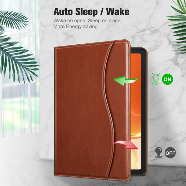 Fintie Folio Galaxy Tab S6 Lite Klf (10.4 in)-Brown