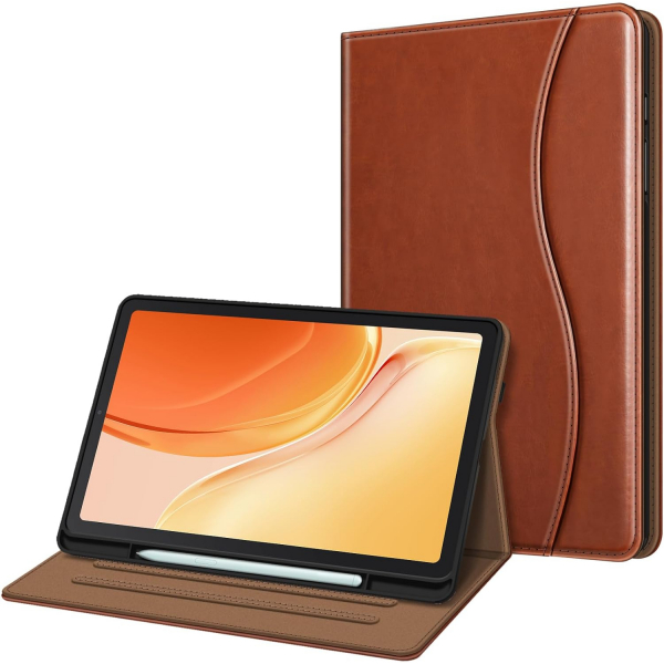 Fintie Folio Galaxy Tab S6 Lite Klf (10.4 in)-Brown