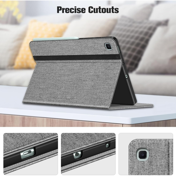 Fintie Folio Galaxy Tab S6 Lite Klf (10.4 in)-Grey