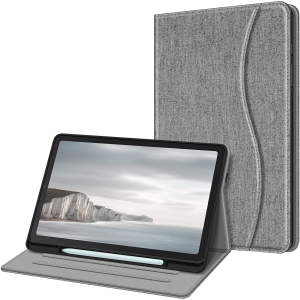 Fintie Folio Galaxy Tab S6 Lite Klf (10.4 in)-Grey